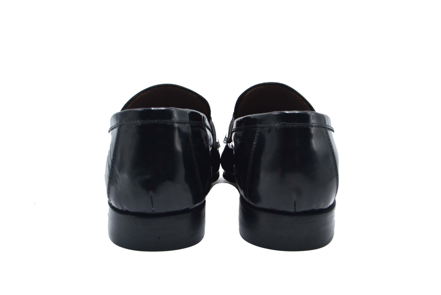 Patent Black Loafer Shoes