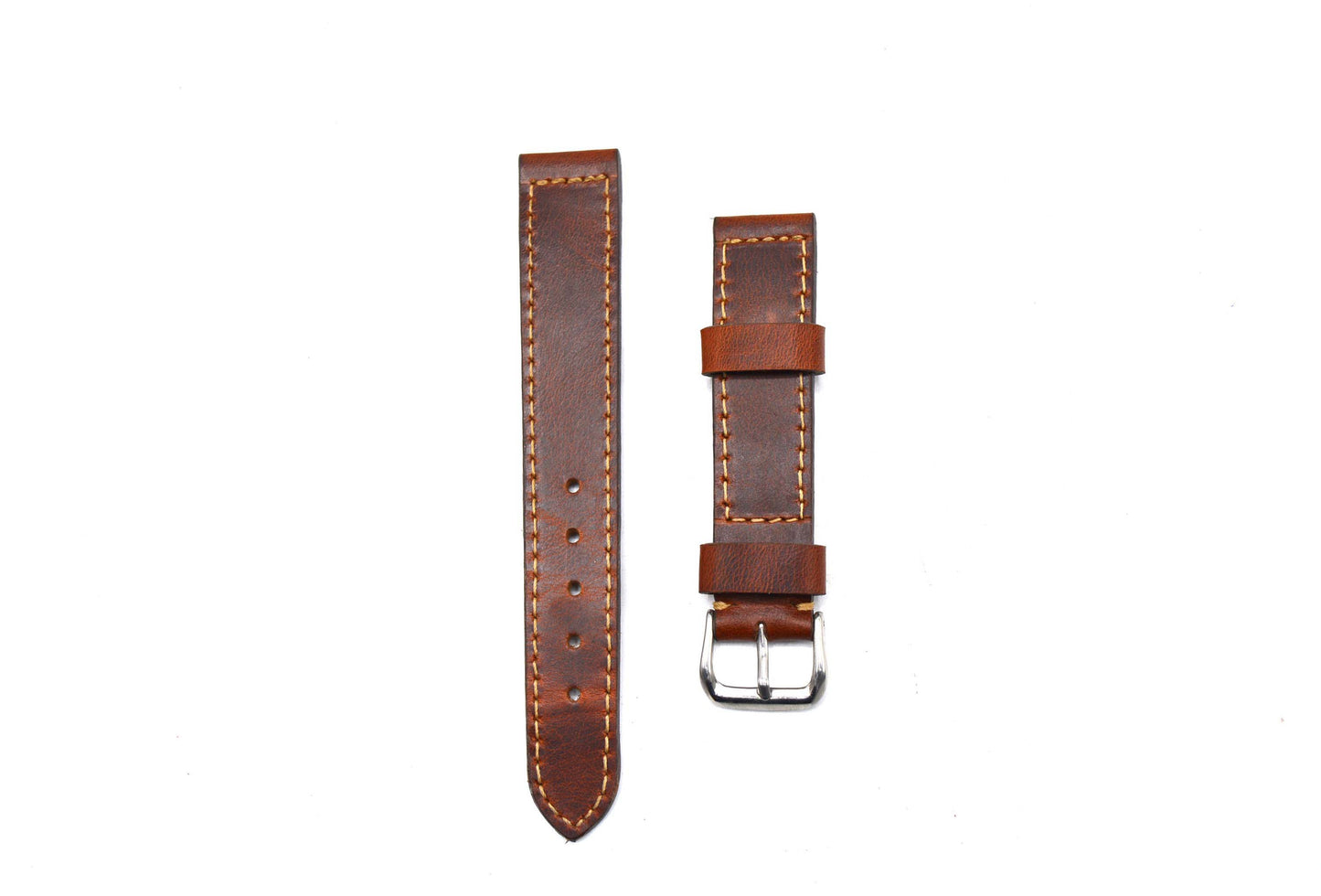 British Tan Leather Watch Strap