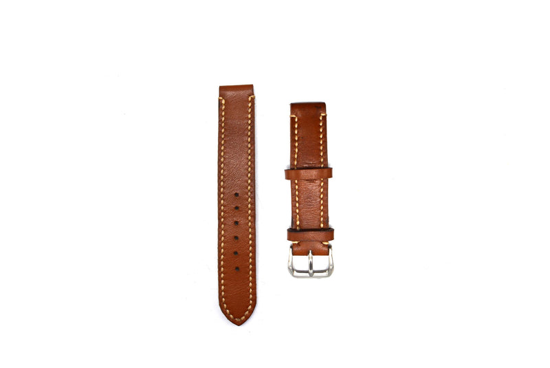 Light Brown Leather Watch Strap