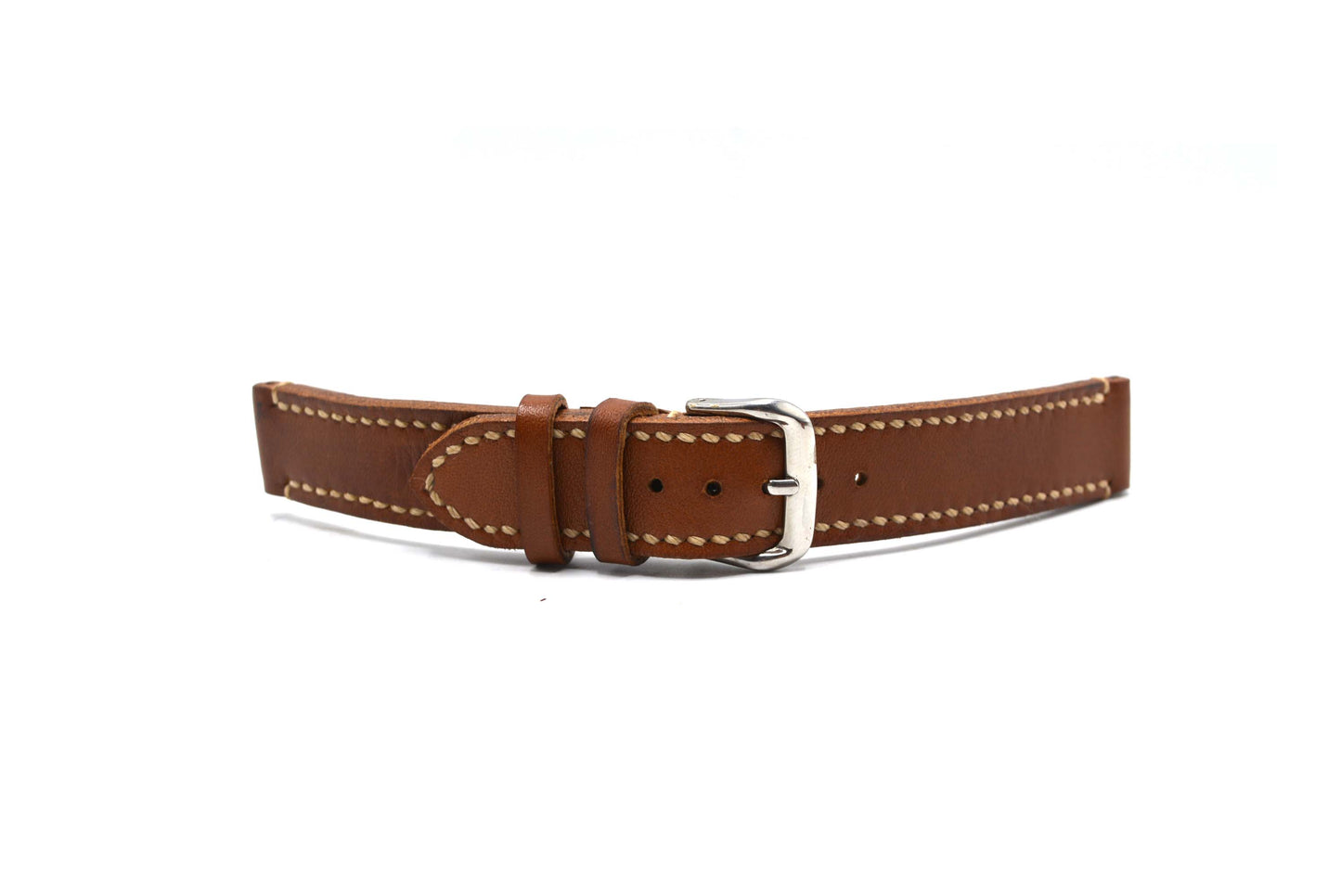 Light Brown Leather Watch Strap