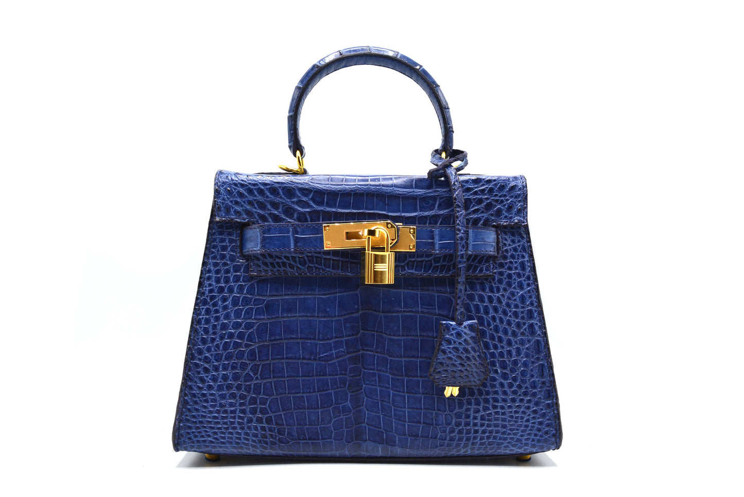 Crocodile Leather Kelly Bag