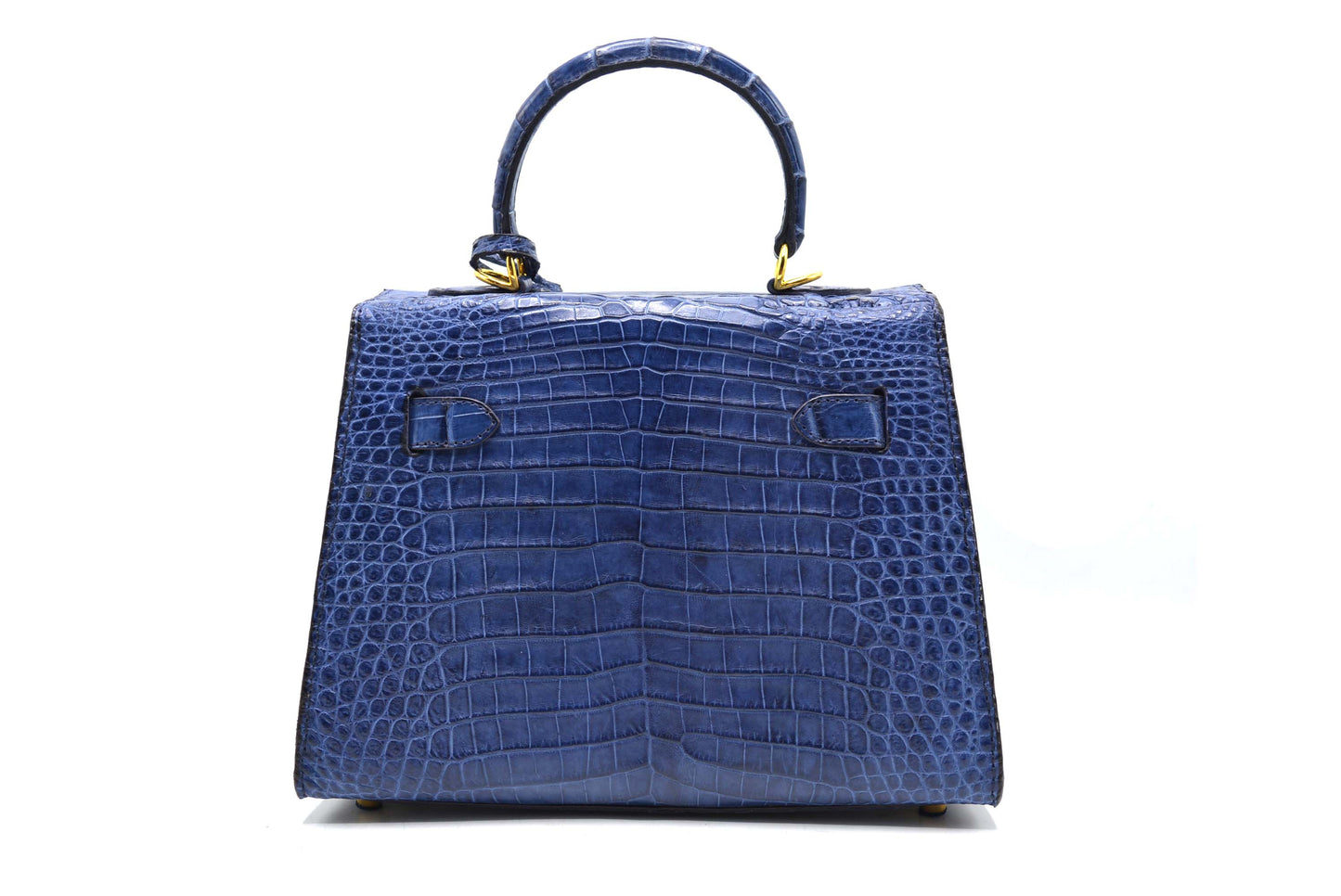 Crocodile Leather Kelly Bag