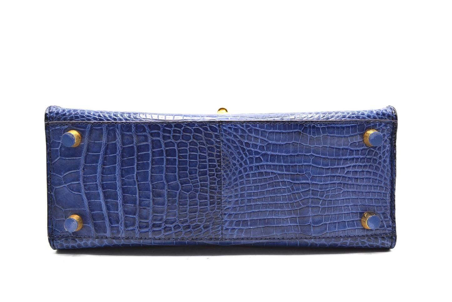 Crocodile Leather Kelly Bag