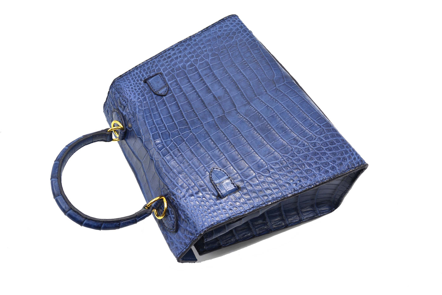 Crocodile Leather Kelly Bag