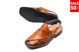 Snake Leather Peshawari Chappal