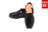 Peshawari Chappal Black