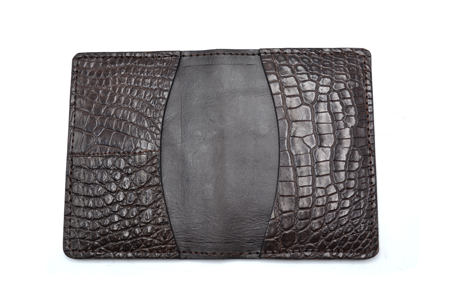 Crocodile Leather Card Holder