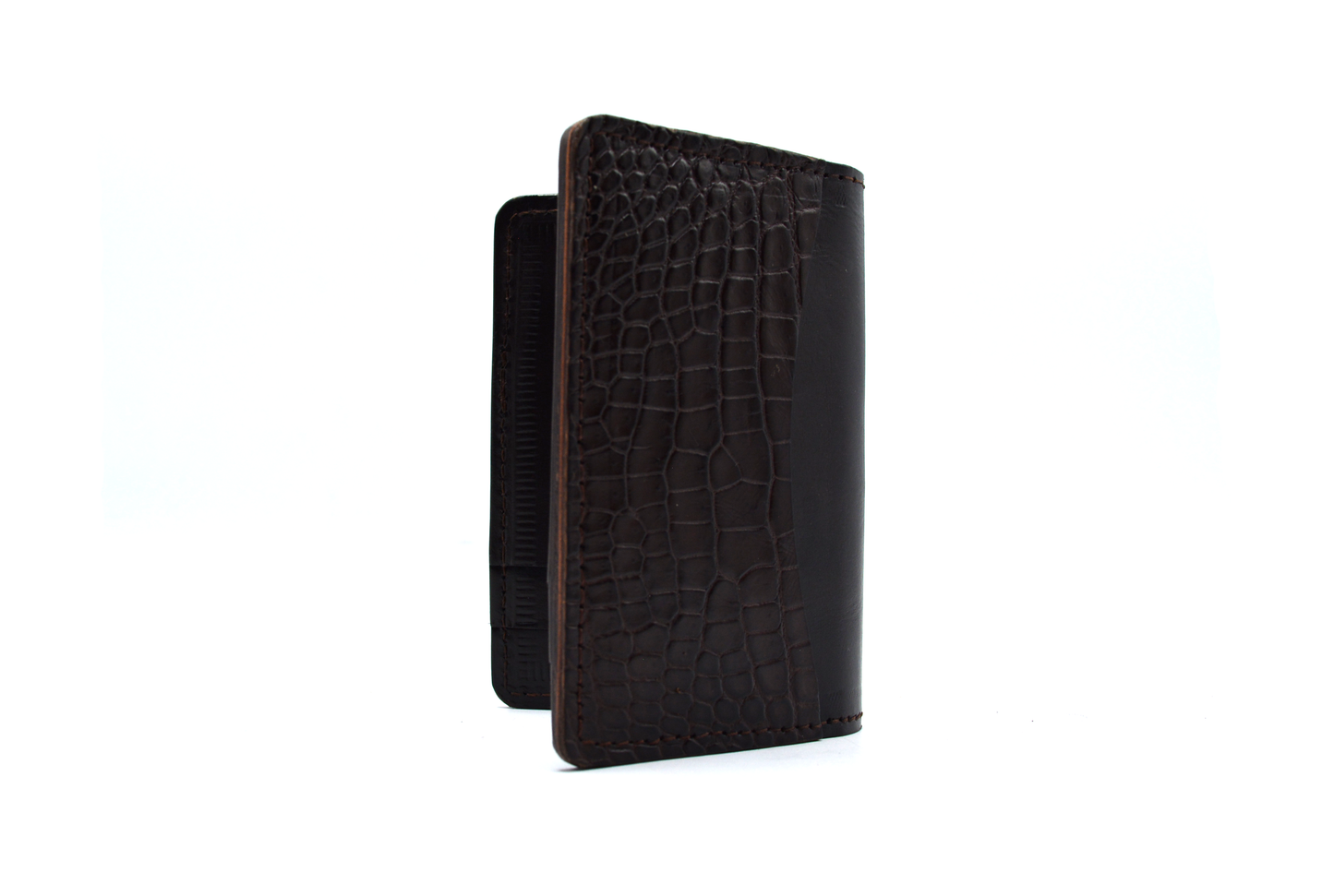 Crocodile Leather Card Holder